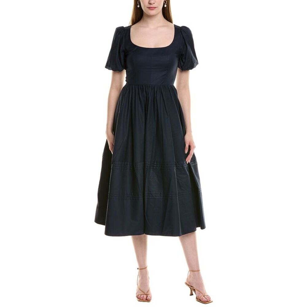 Jl Luxe Womens  Midi Dress, Blue